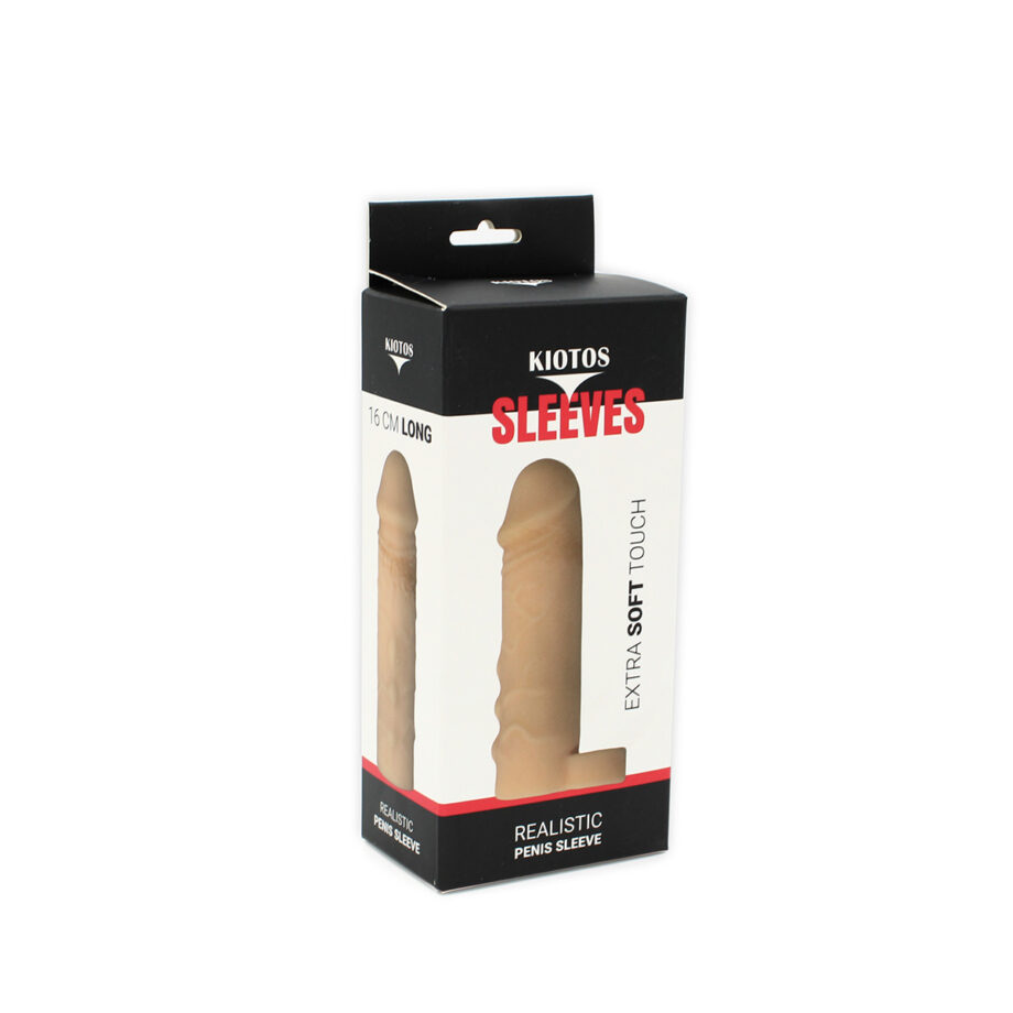 Kiotos Realistic Sleeve 16 cm Extra Soft Touch