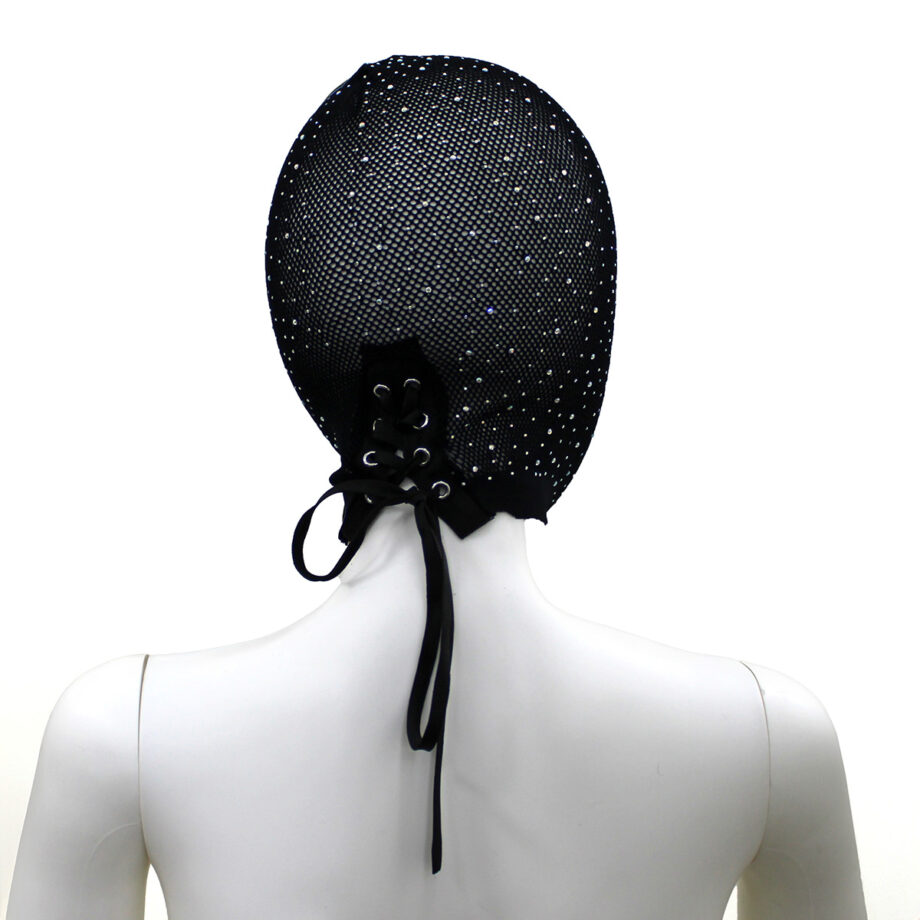 Lace Hood Shiny Diamonds