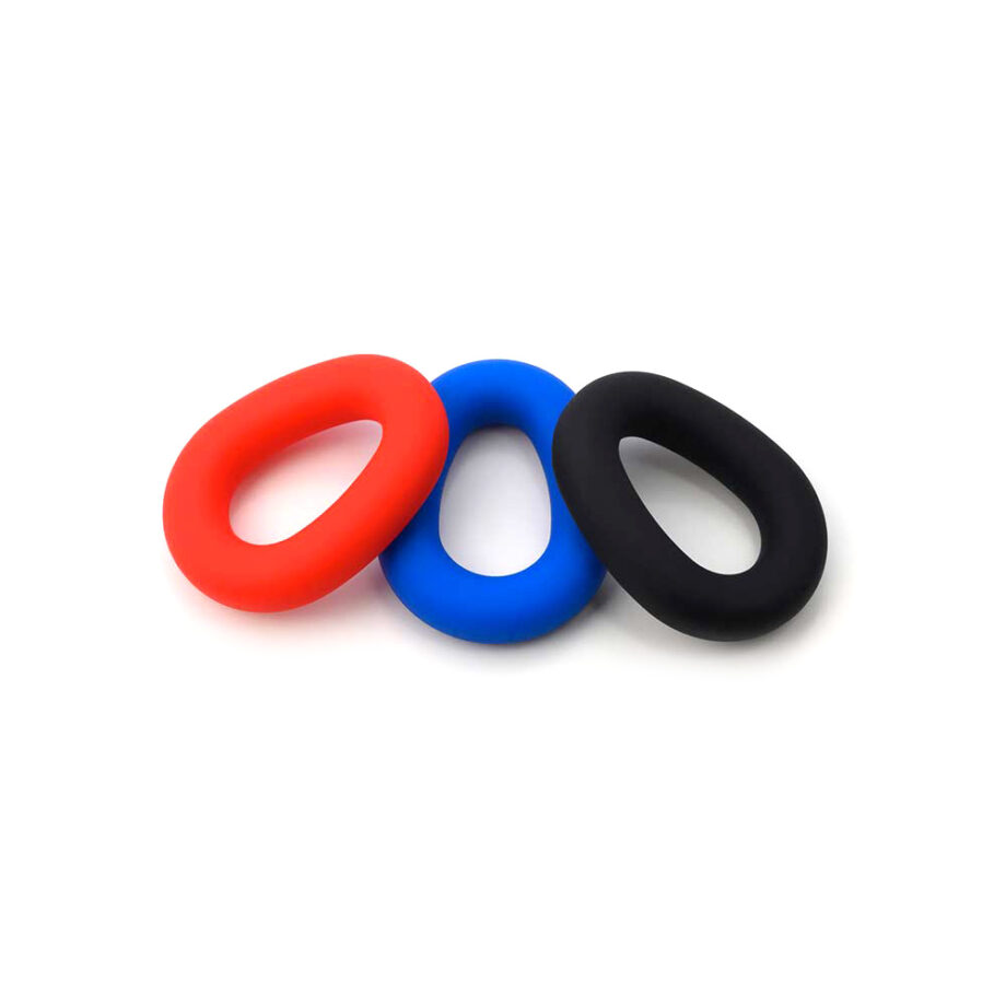 Liquid Silicone Hero Ring - Blue