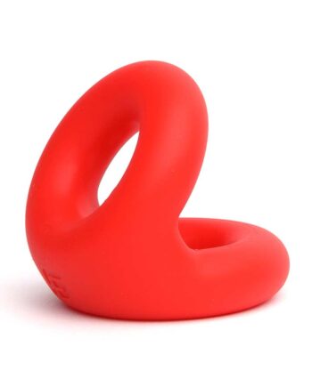 Liquid Silicone Rugby Ring - Red
