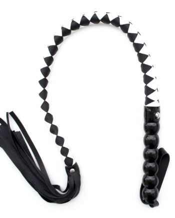 Mahogany Short Whip Black & White