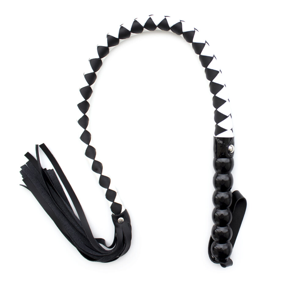 Mahogany Short Whip Black & White
