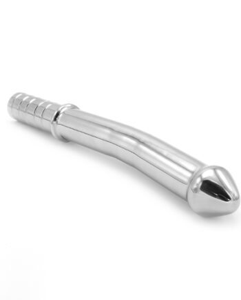 Mega Stainless Steel Dildo Slightly Curved