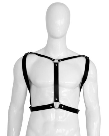 Men's leather harness L/XL