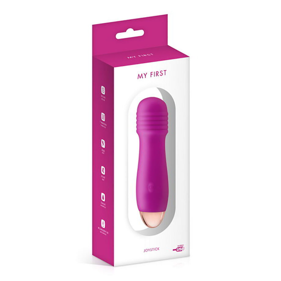My First Joystick Pink Rechargeable Vibrator