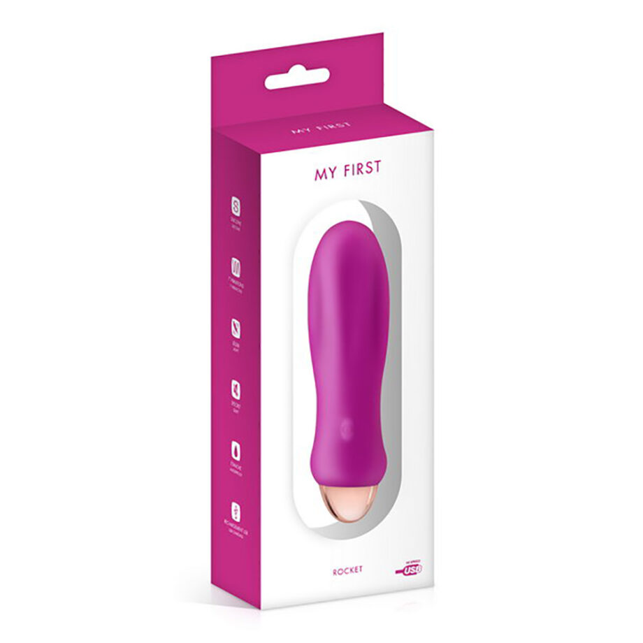 My First Rocket Pink Rechargeable Vibrator