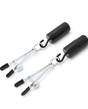Nipple Adjustable Pinch Clamps 2x100g Hook Weights