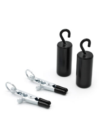 Nipple Croc Clamps 2x100g Hook Weights