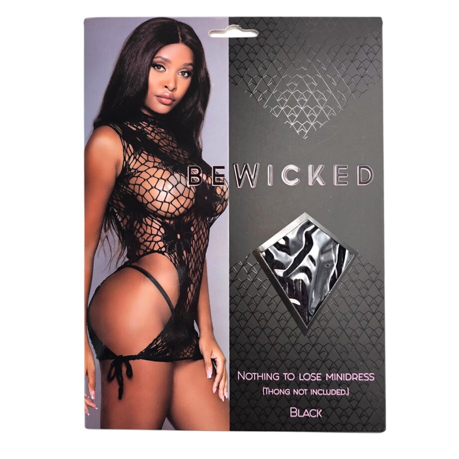 Nothing to Lose Mini Dress - BLK / OS