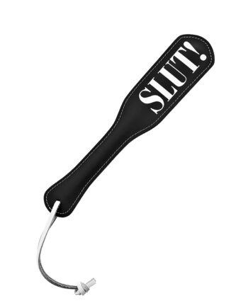 Paddle SLUT! White