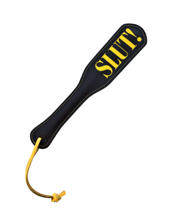 Paddle SLUT! Yellow