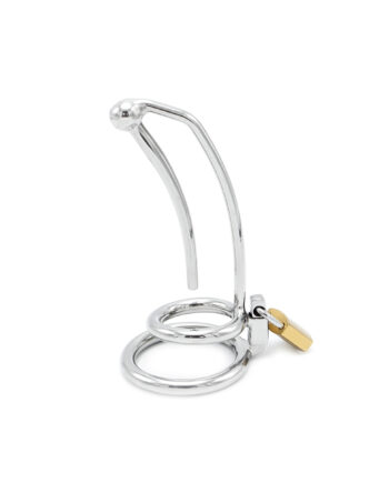 Penis Lock with Hollow Curved Penis Stick