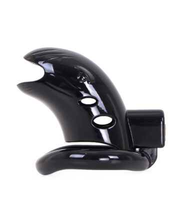 Plastic Chastity Cage Black