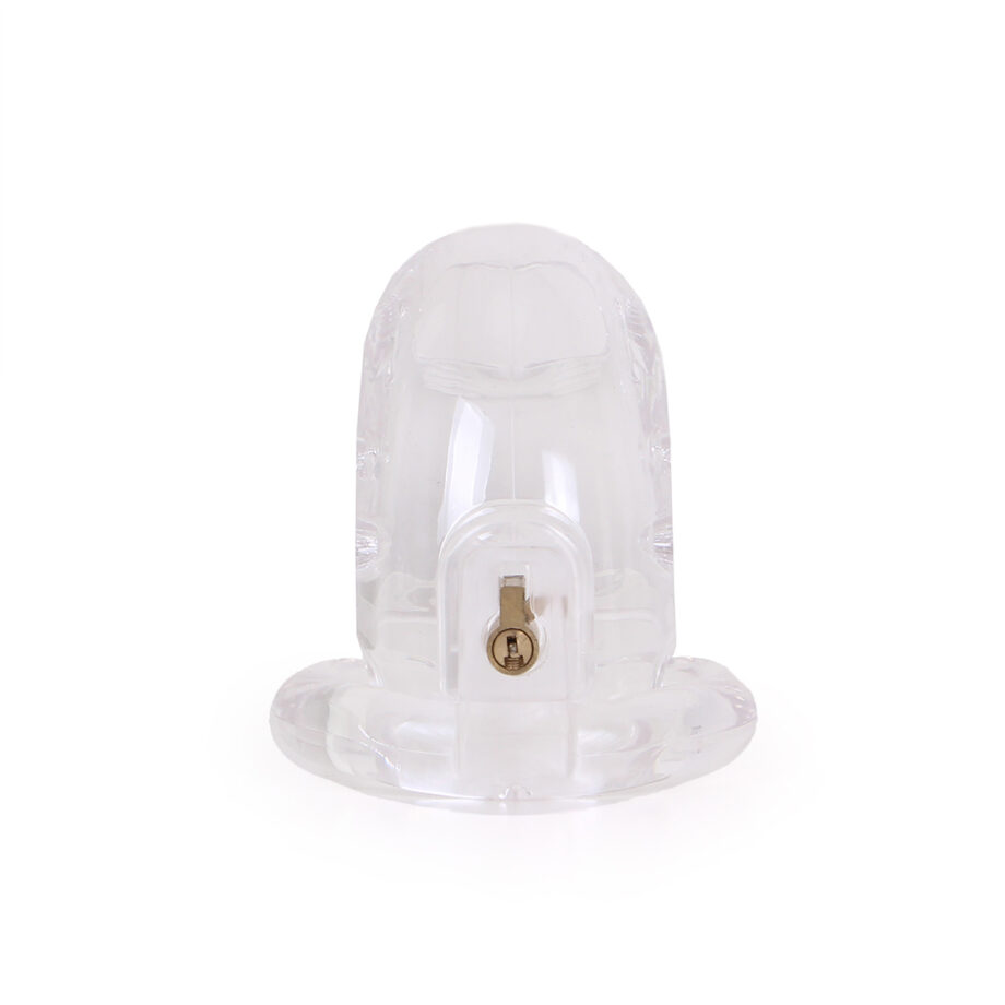 Plastic Chastity Cage Clear