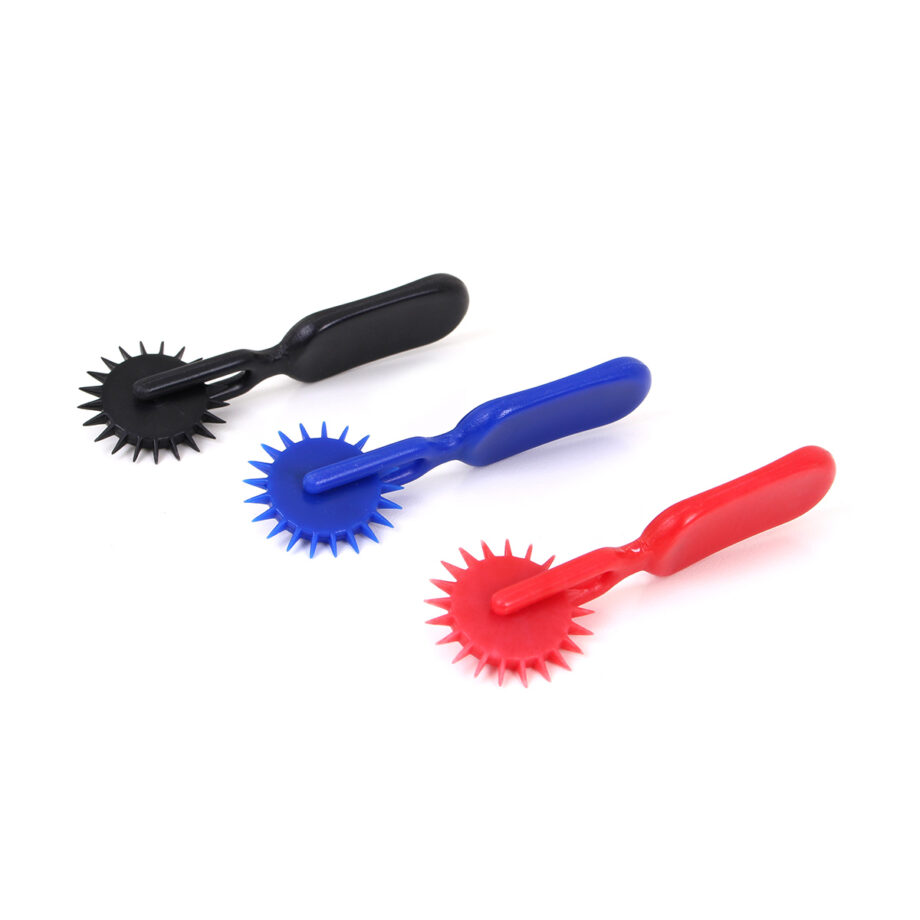 Plastic Mini Pinwheel Black
