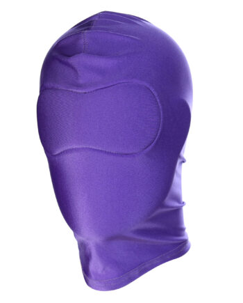 Purple BDSM Hood Blind