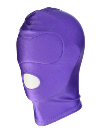 Purple BDSM Hood Mouth Only