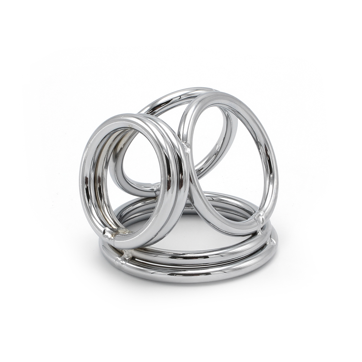 Quadruple Cock & Ball Ring