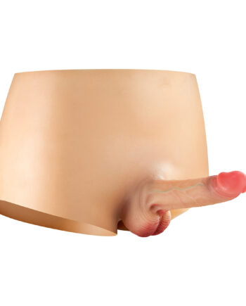 Real Manly Solid Realistic Dildo Body Suit S/M