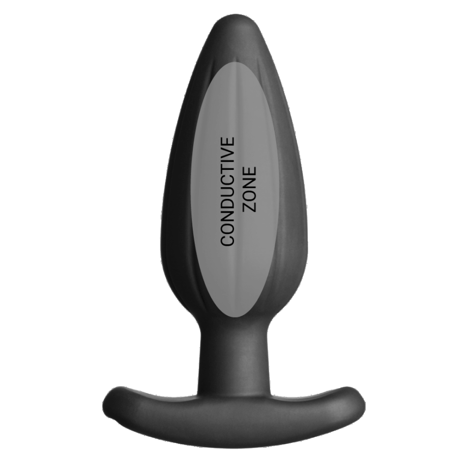 Rocker Silicone Noir Butt Plug - Large
