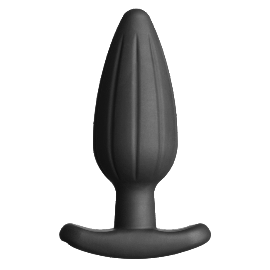 Rocker Silicone Noir Butt Plug - Large