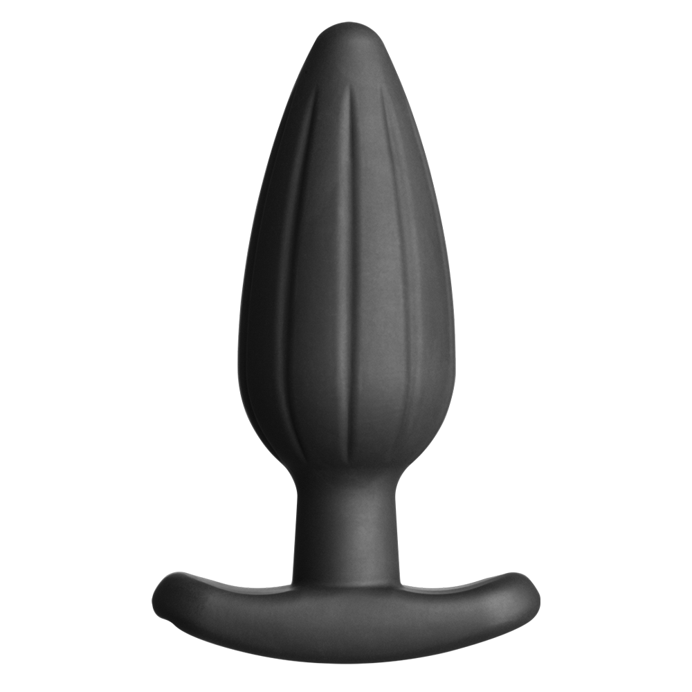 Rocker Silicone Noir Butt Plug - Large