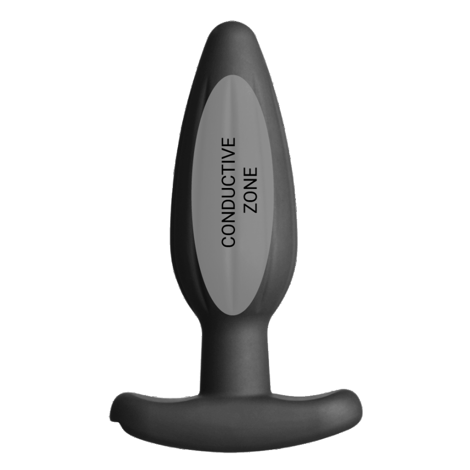 Rocker Silicone Noir Butt Plug - Medium