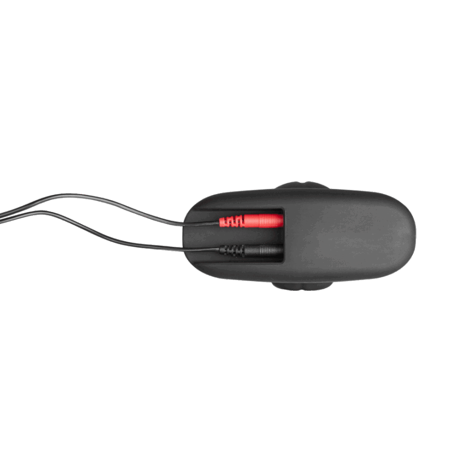Rocker Silicone Noir Butt Plug - Medium