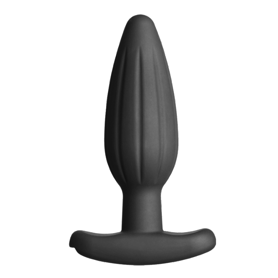 Rocker Silicone Noir Butt Plug - Medium