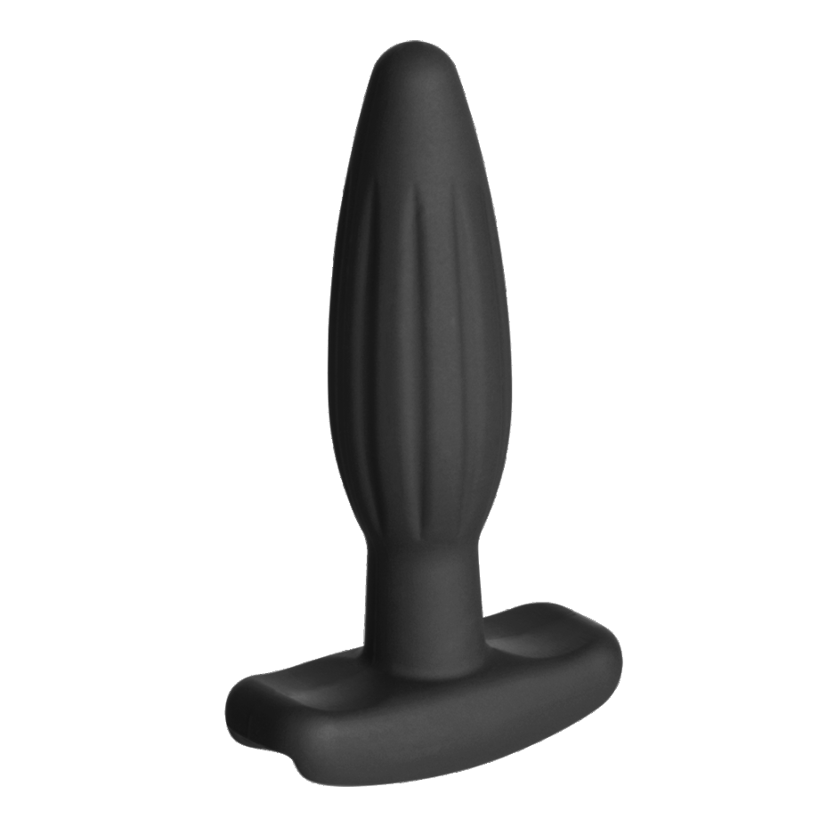 Rocker Silicone Noir Butt Plug - Small