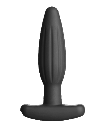 Rocker Silicone Noir Butt Plug - Small