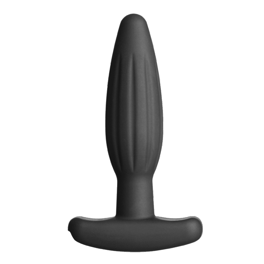 Rocker Silicone Noir Butt Plug - Small