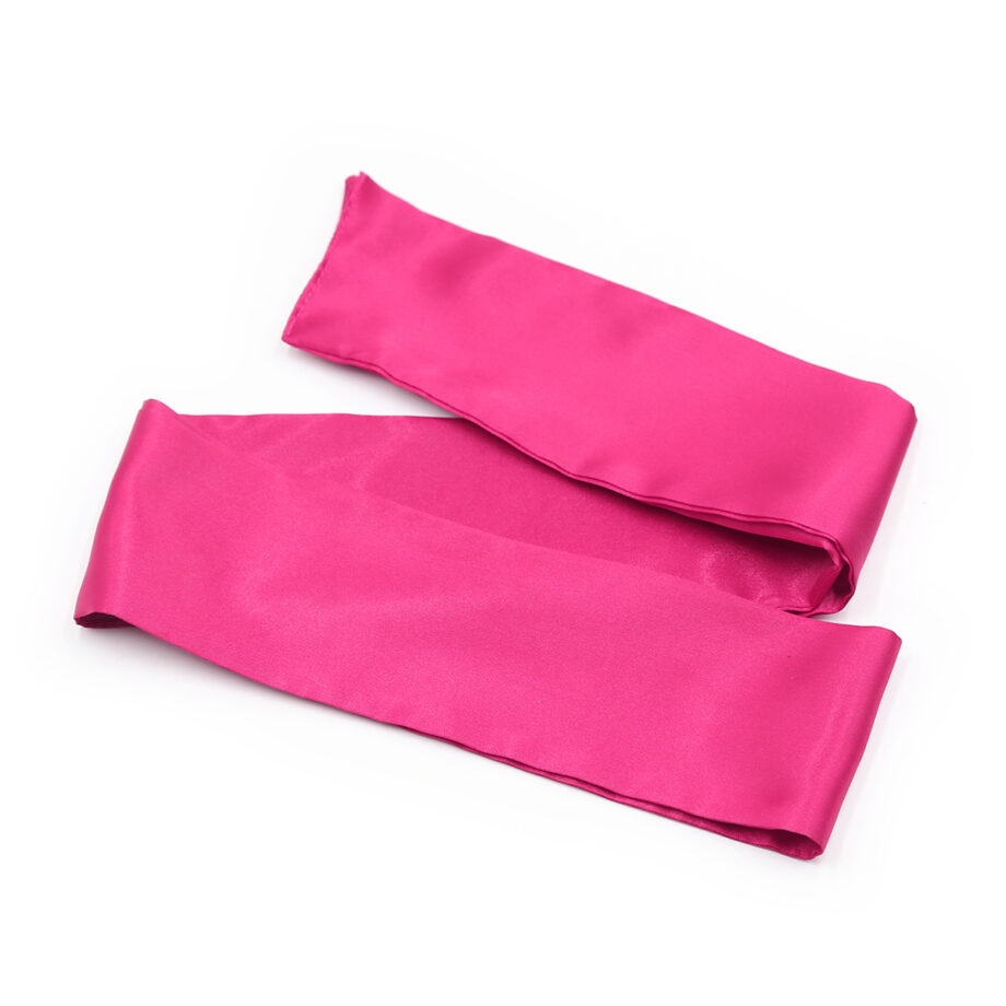 Rose Blindfold Satin Look