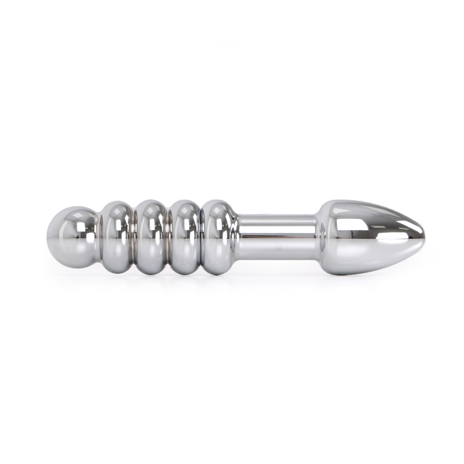 Rounded Double-ended Steel Dildo