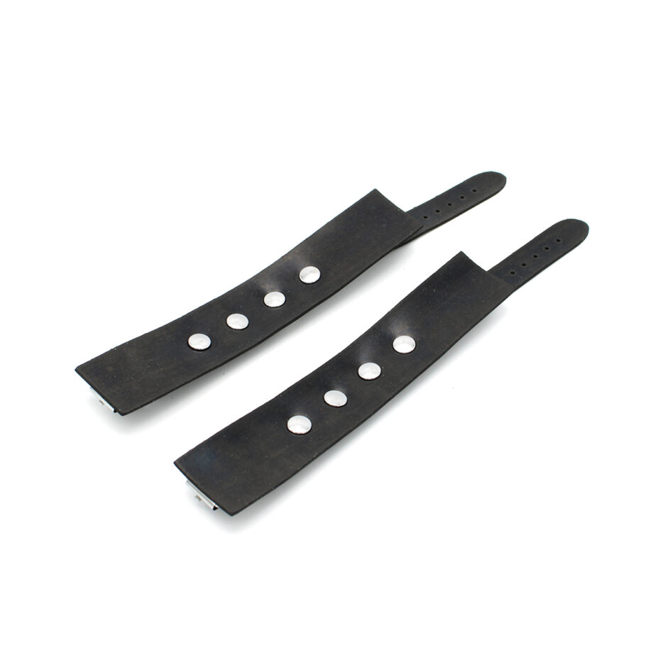Rubber Handcuffs Black