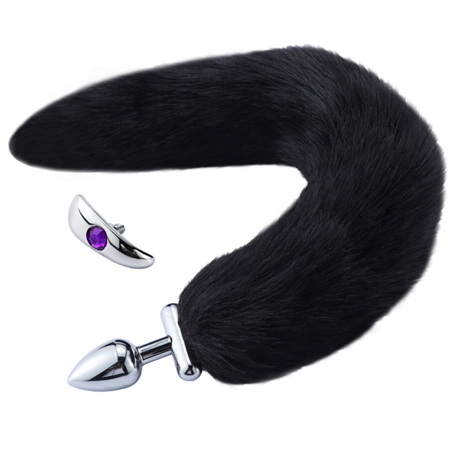 Screwed Black Tail Plug