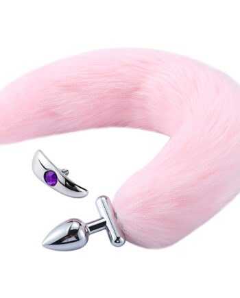 Screwed Pink Tail Plug
