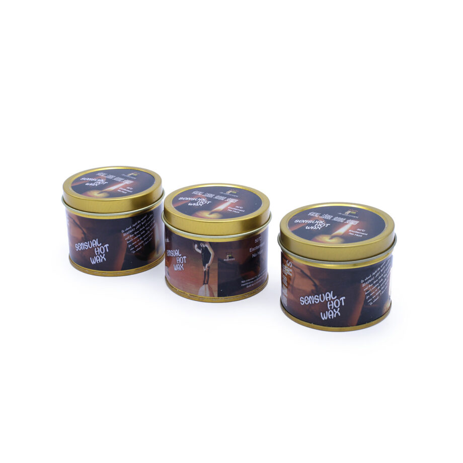 Sensual Hot Wax Candle set White/Red/Blue
