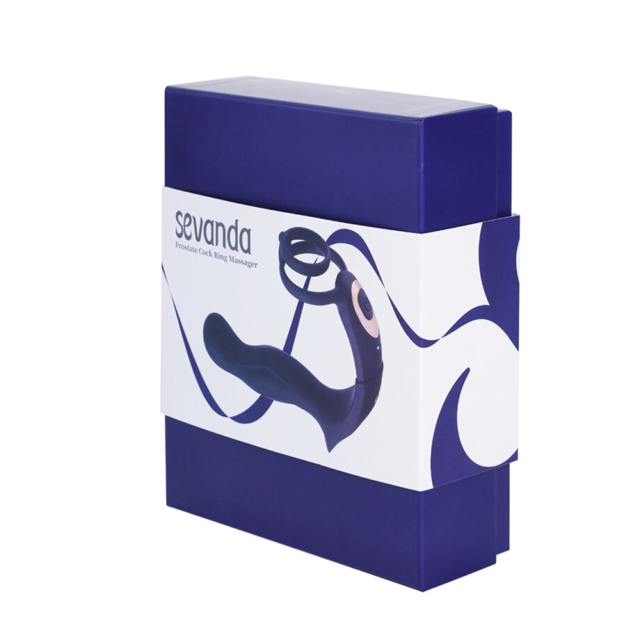 Sevanda Black Mamba Prostate Cock Ring Massager
