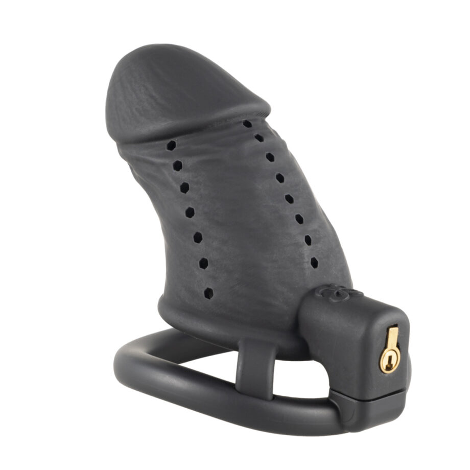 Sevanda Black Slave Chastity Cage Long