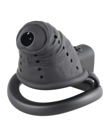 Sevanda Black Slave Chastity Cage Short