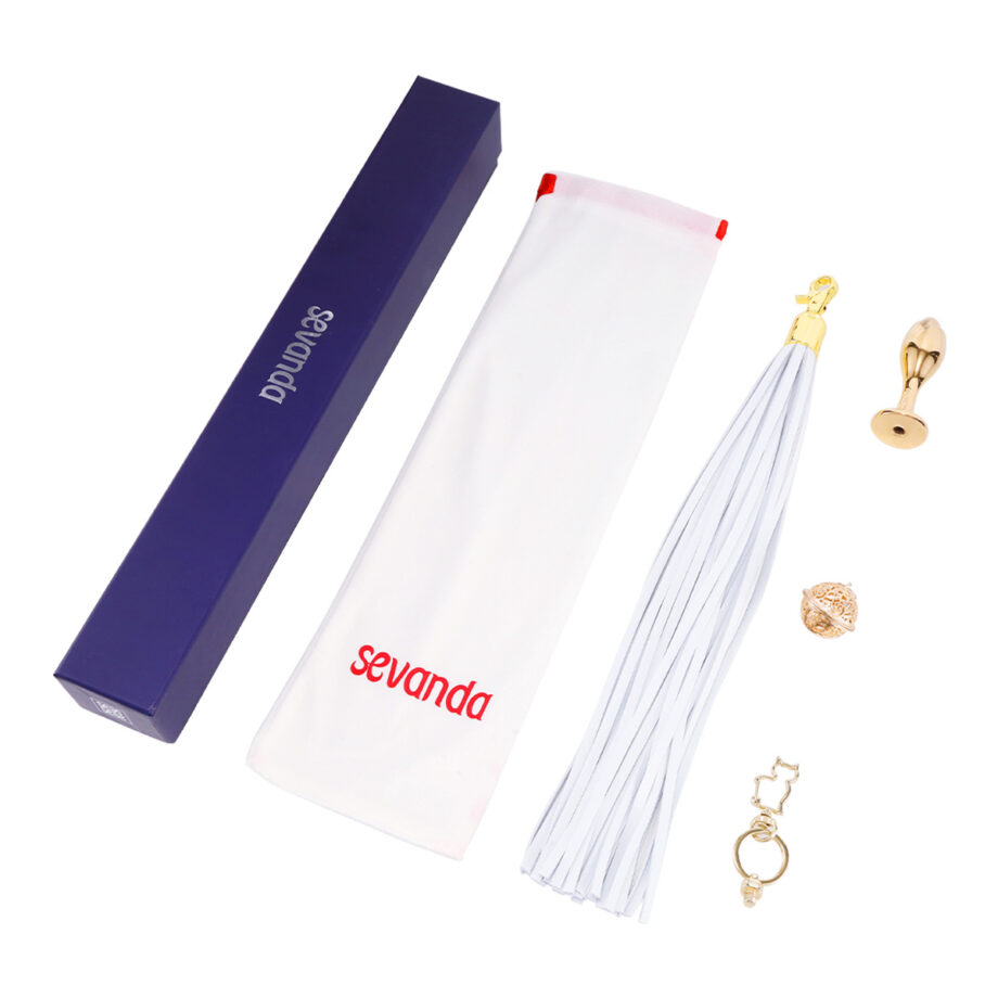 Sevanda Detachable Pony-Tail Plug Kit with Rose-shape Plug