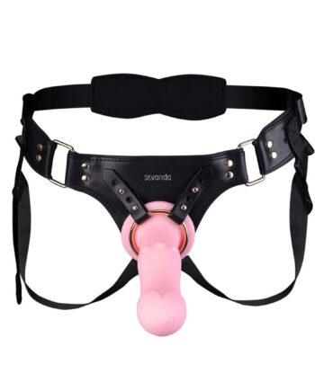 Sevanda Remote-Control Strap-on with L size Dildo