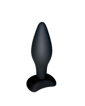 Silicone Anal Plug Small Black