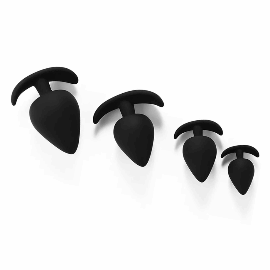 Silicone Anchor Anal Plug Set