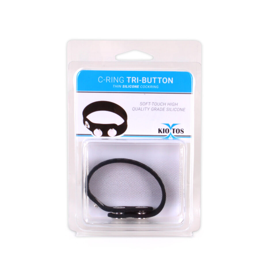 Silicone C-RING Tri-Button Thin