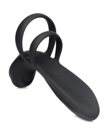 Silicone Vibrating Girth Enhancer w/ Remote Control