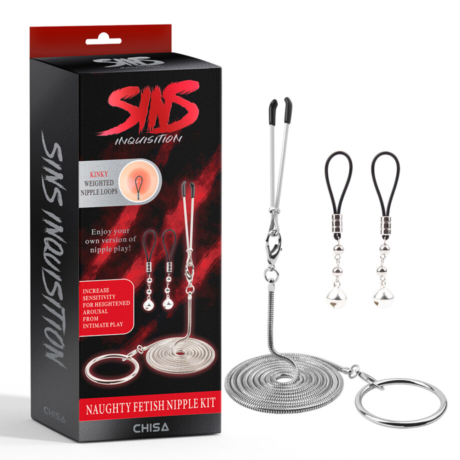 Sins Inquisition Naughty Fetish Nipple Kit