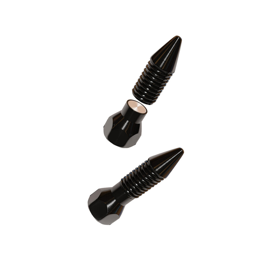 Sins Inquisition Screw Shaped Magnetic Nipple Clamps