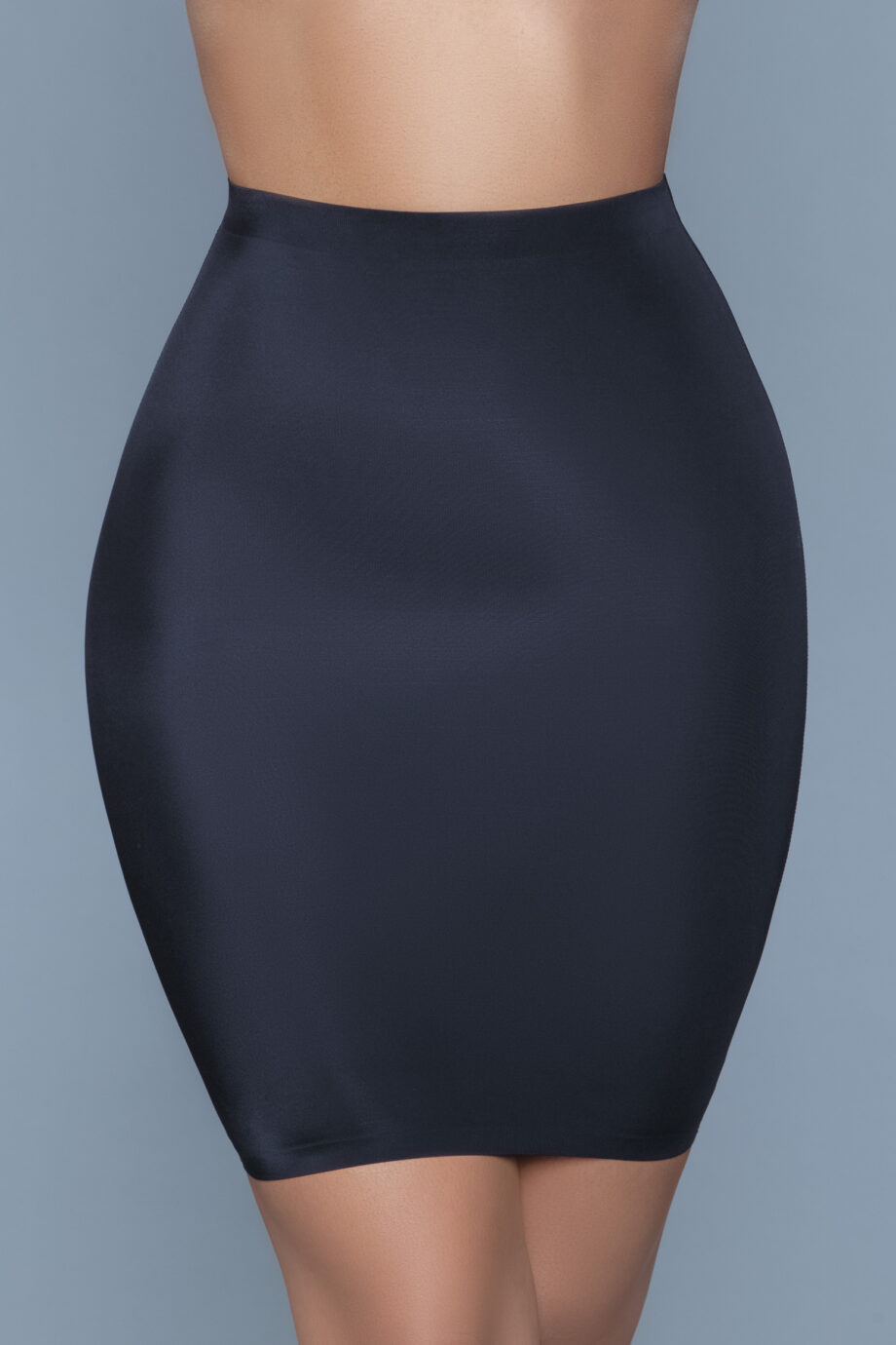 Slimin' Shapewear Slip Skirt - BLK / 1X/2X